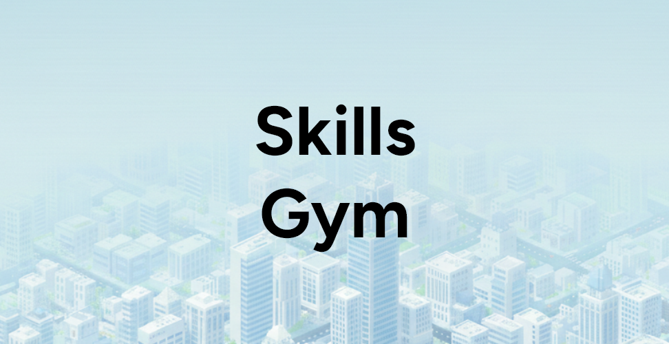 Skills Gym Banner